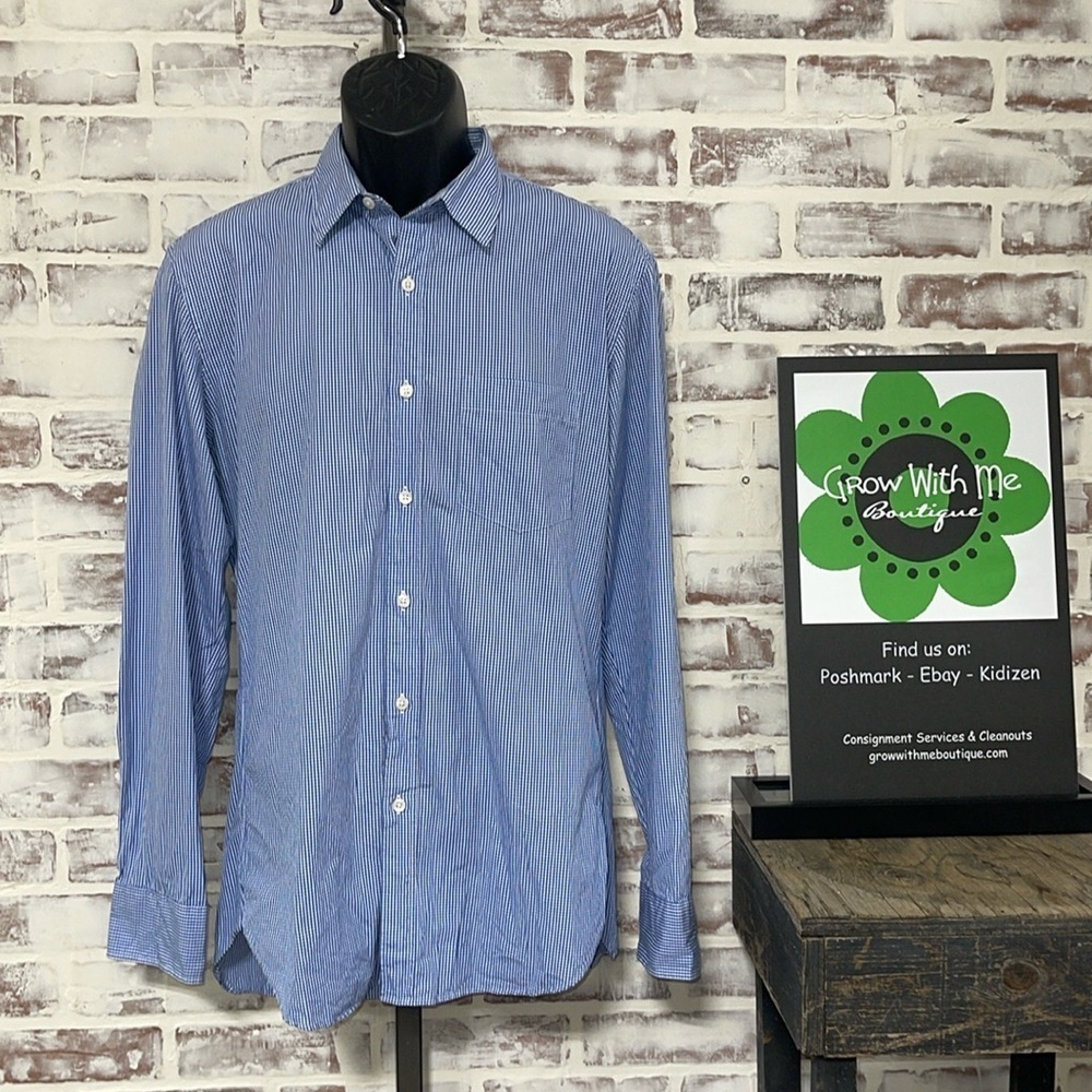 J. Crew Thompson shirtings medium